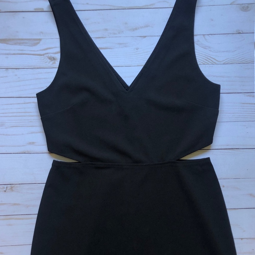 Black Express Cut-Out Dress